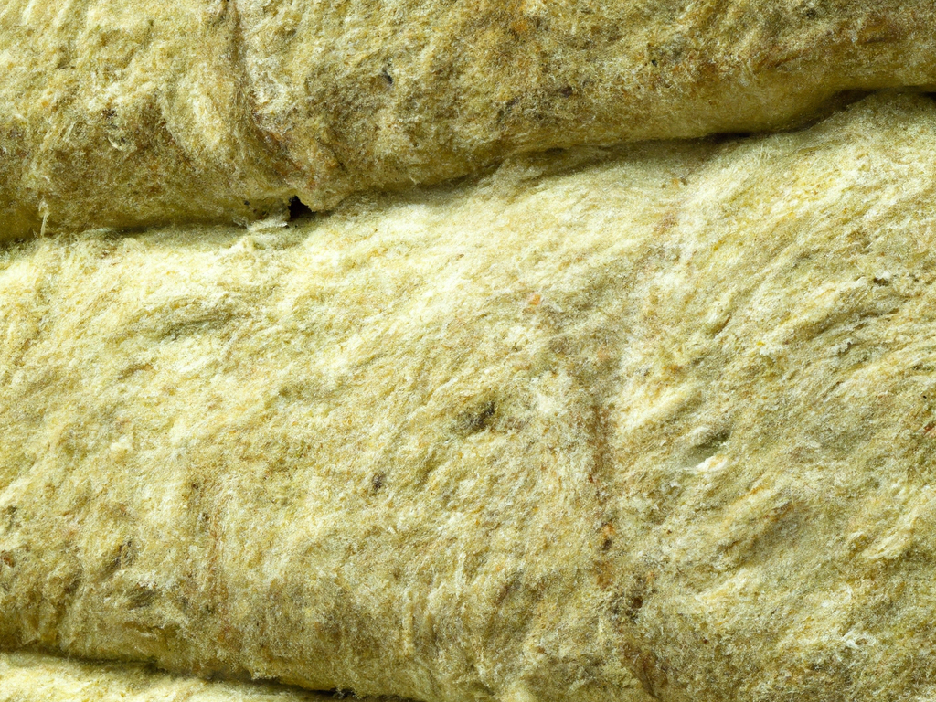 Isolation avec de la laine de roche