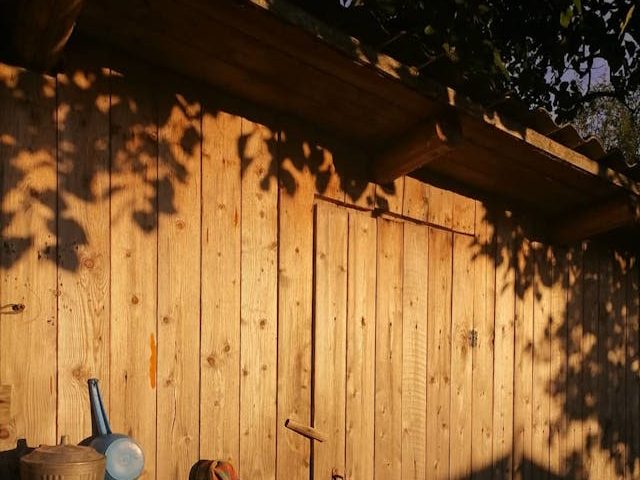 Abri de jardin résistant et fonctionnel