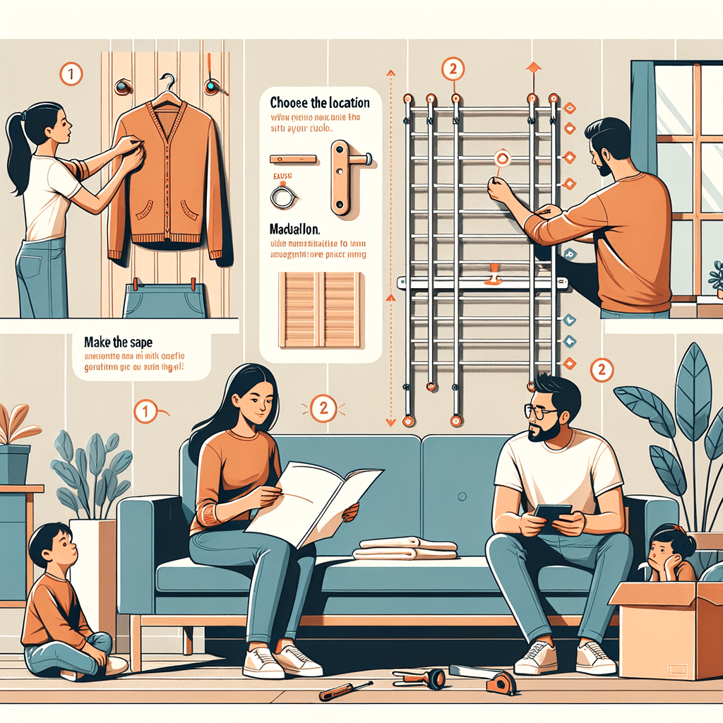 Comment et pourquoi installer un étendoir à linge mural chez soi