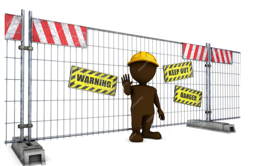 Les 5 meilleures clôtures pour les chantiers de construction