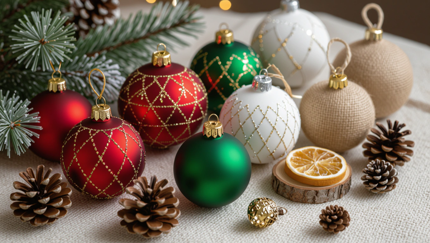Styles de boules de Noël à travers les cultures
