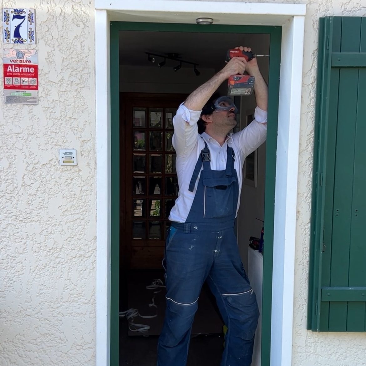 Changer sa porte d'entrée à Yerres