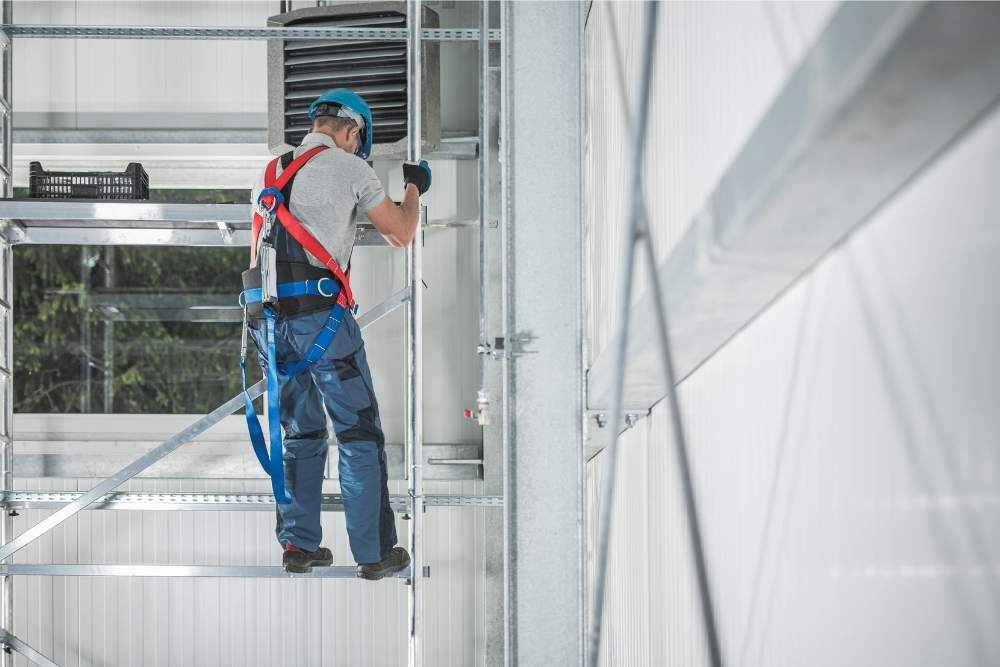 Temps pour monter un échafaudage