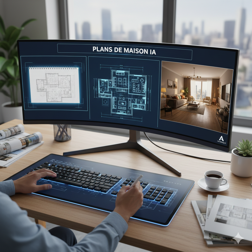 Utiliser l&rsquo;IA pour dessiner ses plans de maison : Top 5 des logiciels gratuits et payants