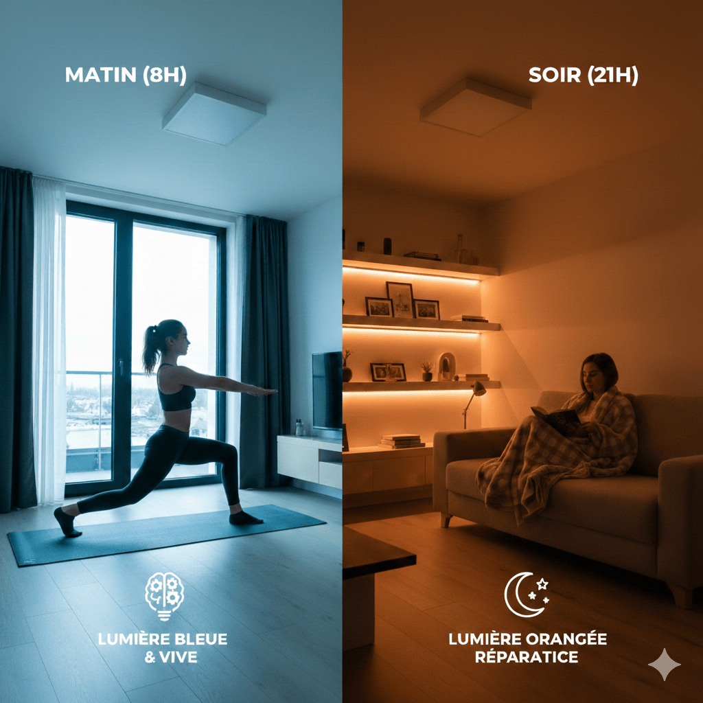 L’éclairage biodynamique : pourquoi changer vos ampoules selon l’heure de la journée ?