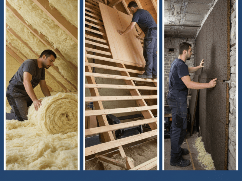 Le match des isolants : laine de roche, fibre de bois ou liège expansé&nbsp;?