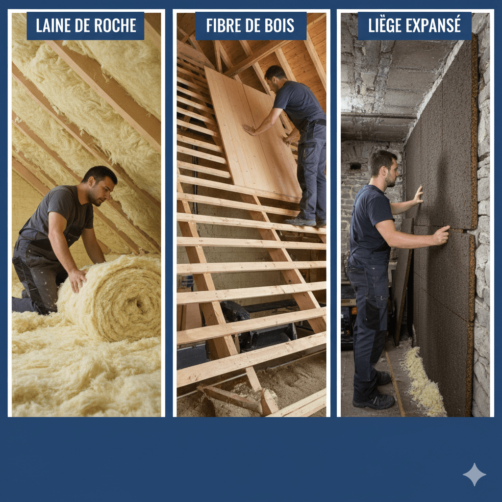 Le match des isolants : laine de roche, fibre de bois ou liège expansé ?