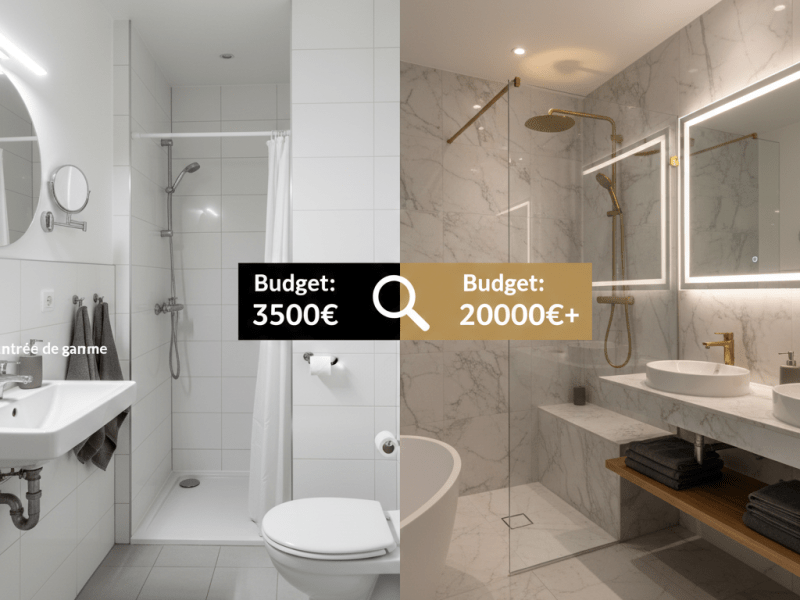 Rénovation de salle de bain : budget détaillé poste par&nbsp;poste