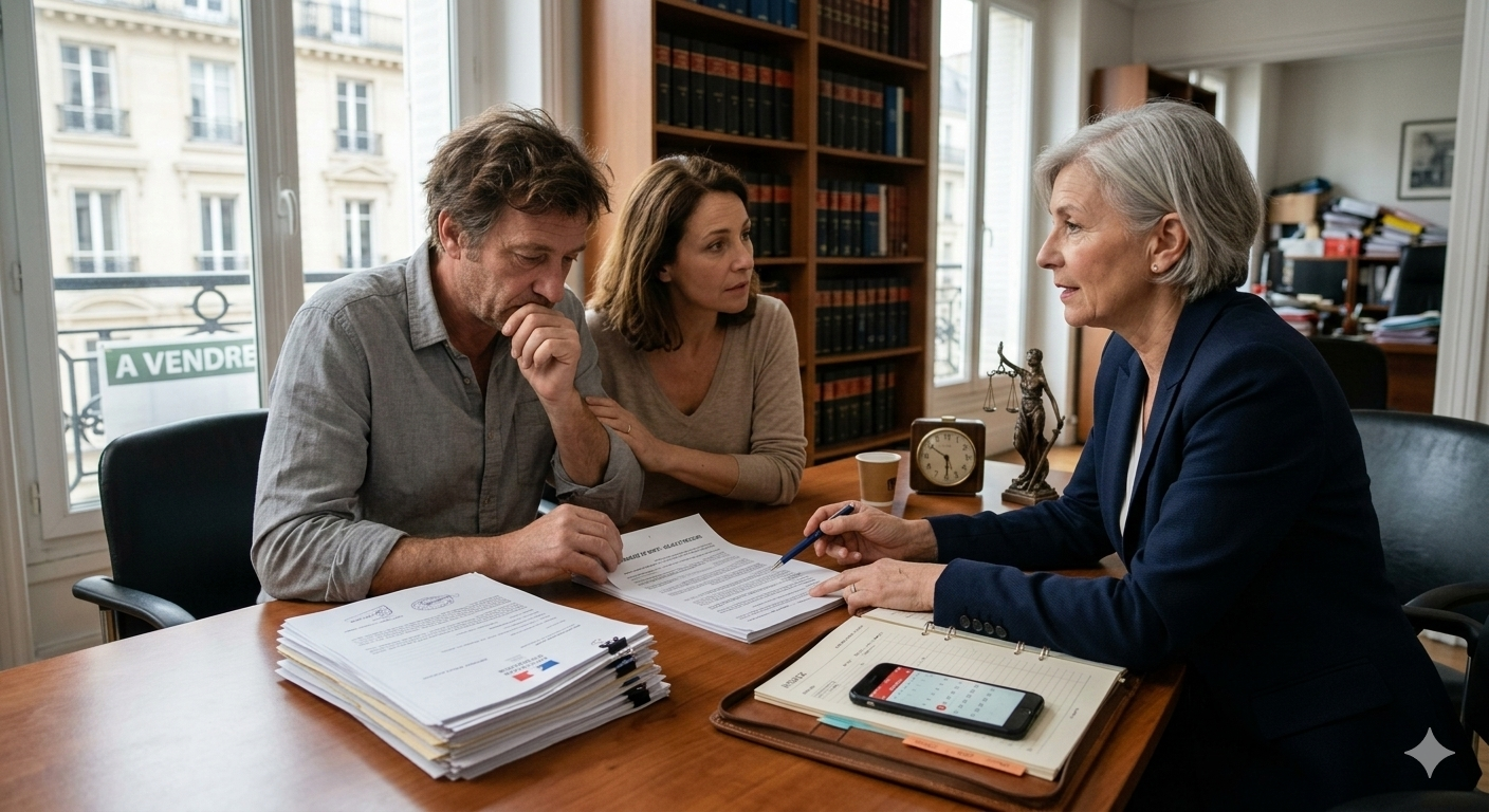 Quand la vente immobilière prend du retard : droits, recours et solutions