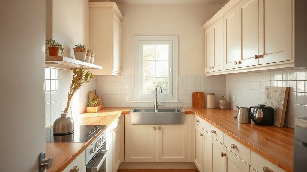 5 aménagements malins pour optimiser votre petite cuisine