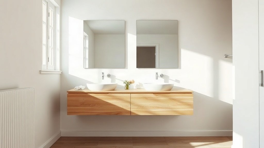 Pose meuble double vasque : les 5 étapes indispensables