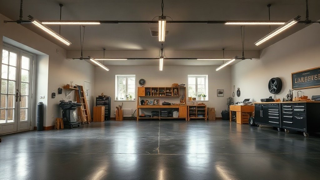 Quel budget réel pour l&rsquo;éclairage LED d&rsquo;un grand garage en 2026 ?